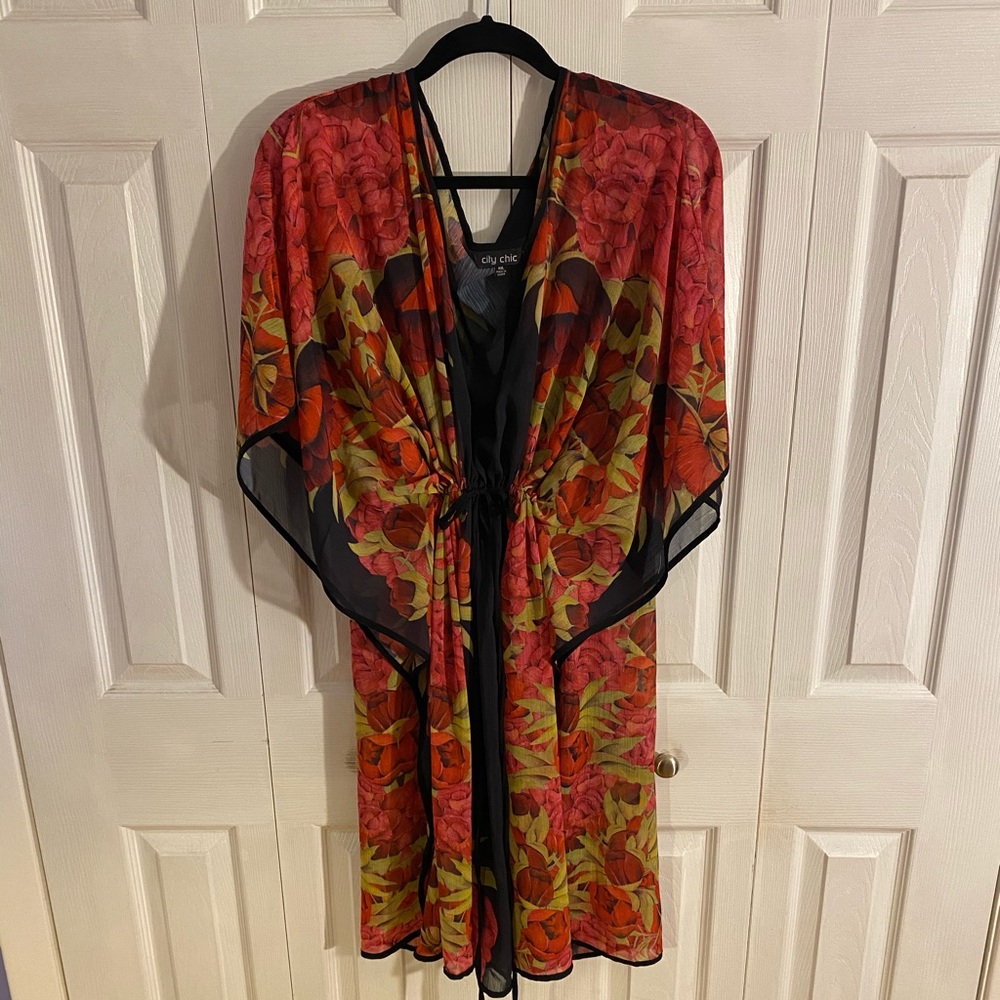 City chic beach/swim cover up 2XL